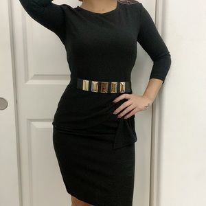 Black Long-sleeve Dress